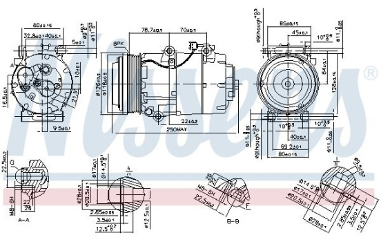 Kompressor, luftkonditionering, bild 6