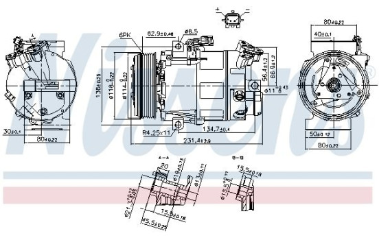 Kompressor, luftkonditionering, bild 7
