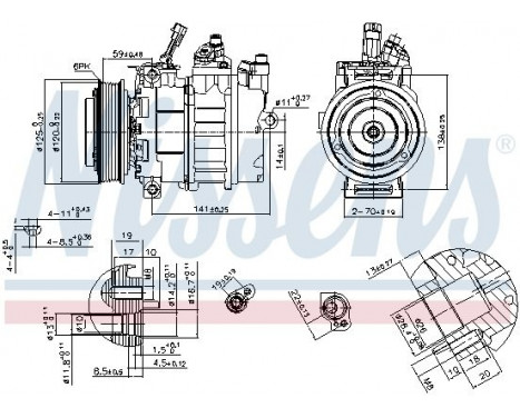Kompressor, luftkonditionering, bild 7