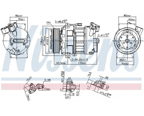 Kompressor, luftkonditionering, bild 6