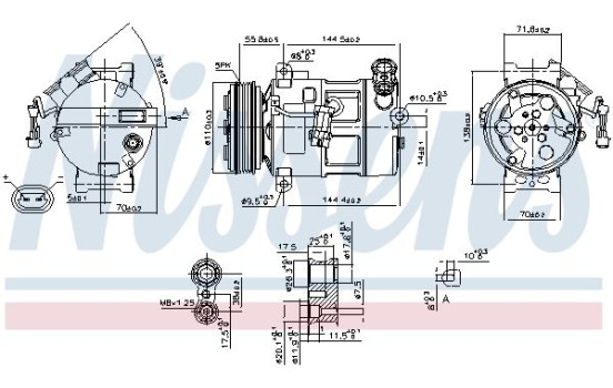 Kompressor, luftkonditionering, bild 7