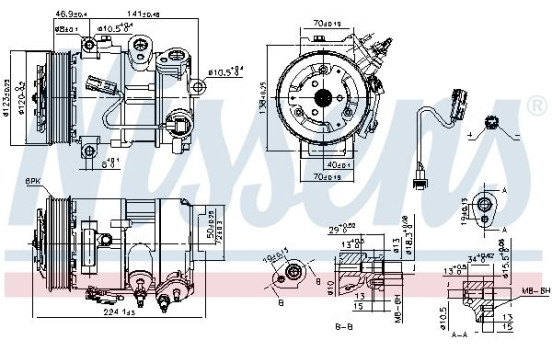 Kompressor, luftkonditionering, bild 5