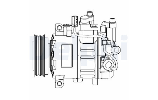 Kompressor, luftkonditionering