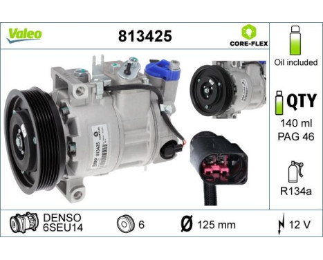 Kompressor, luftkonditionering, bild 2