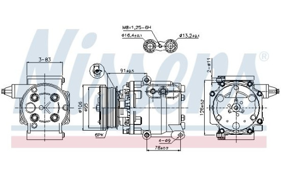 Kompressor, luftkonditionering, bild 5