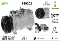 Kompressor, luftkonditionering