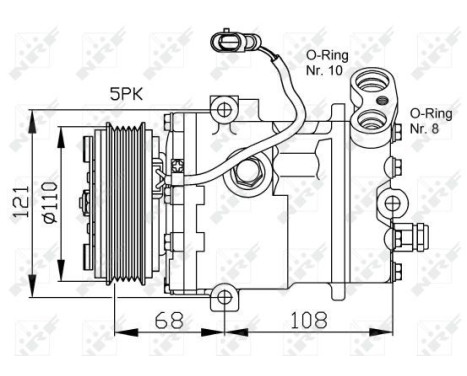 Kompressor, luftkonditionering