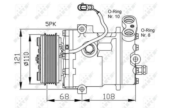 Kompressor, luftkonditionering