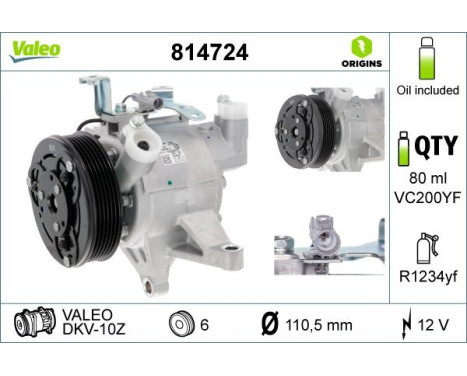 Kompressor, luftkonditionering, bild 2