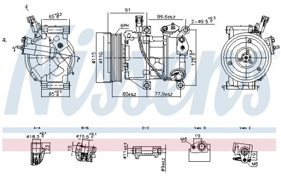 Kompressor, luftkonditionering, bild 7