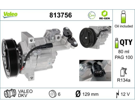 Kompressor, luftkonditionering, bild 2