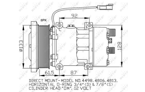 Kompressor, luftkonditionering, bild 7