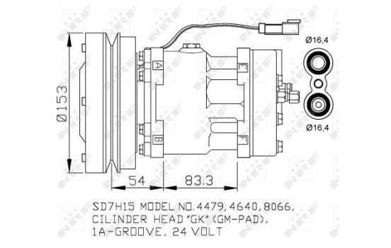 Kompressor, luftkonditionering, bild 7