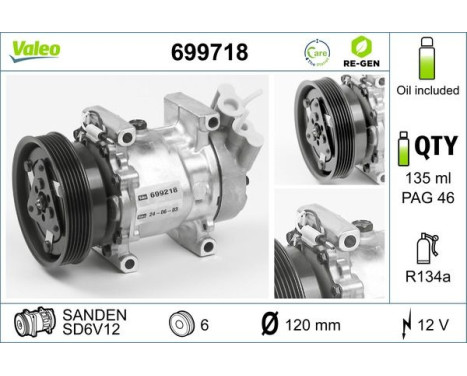 Kompressor, luftkonditionering, bild 2
