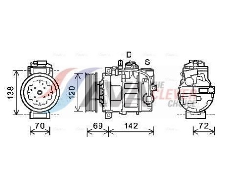Kompressor, luftkonditionering