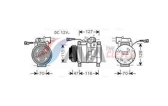 Kompressor, luftkonditionering