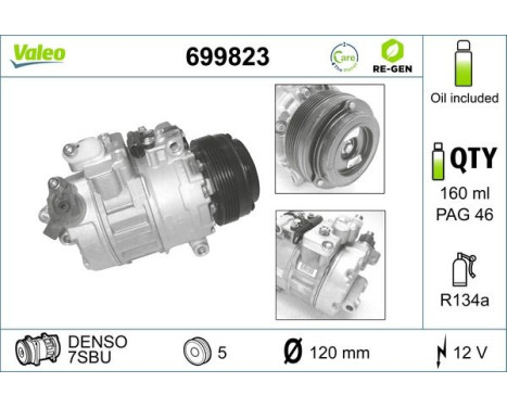 Kompressor, luftkonditionering, bild 2