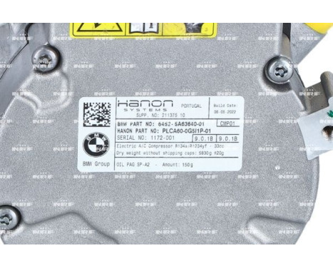 Kompressor, luftkonditionering, bild 7