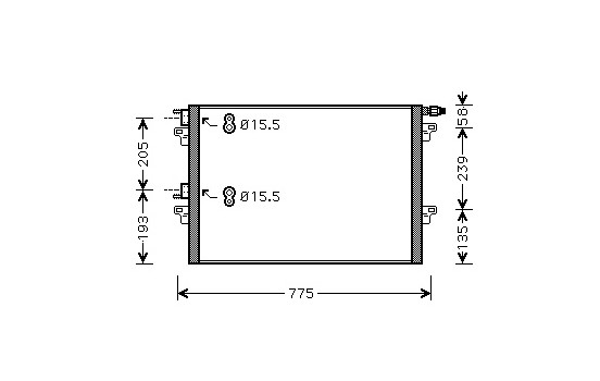 KONDENSOR ARD 43005382X International Radiators