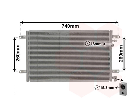 KONDENSOR AUDI A6 II (04 -) 03005237Y International Radiators