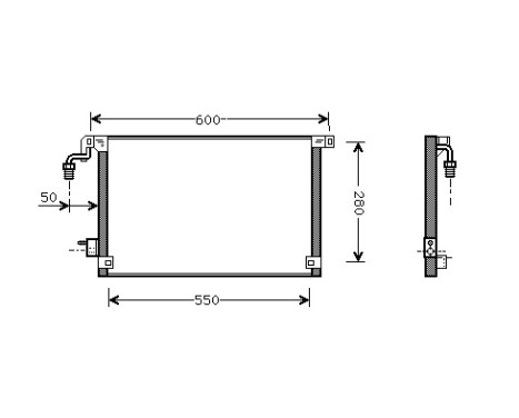 KONDENSOR COND ilians SAXO 98-00 MT 09005174 International Radiators