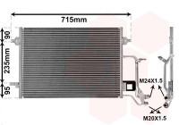 Kondensor, klimatanläggning 03005140 International Radiators