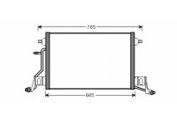 Kondensor, klimatanläggning 03005264 International Radiators