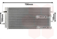 Kondensor, klimatanläggning 03005352 International Radiators