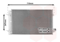 Kondensor, klimatanläggning 06015703 International Radiators
