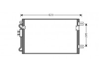Kondensor, klimatanläggning 07005098 International Radiators