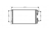 Kondensor, klimatanläggning 17005157 International Radiators
