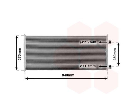 Kondensor, klimatanläggning 18005303 International Radiators, bild 2