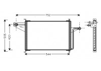 Kondensor, klimatanläggning 18005305 International Radiators