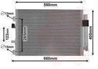Kondensor, klimatanläggning 18005484 International Radiators