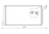 Kondensor, klimatanläggning 18005485 International Radiators