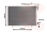 Kondensor, klimatanläggning 18015718 International Radiators