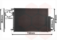 Kondensor, klimatanläggning 21015702 International Radiators