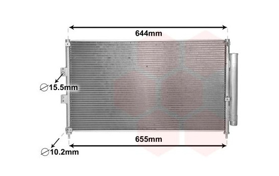 Kondensor, klimatanläggning 25005227 International Radiators