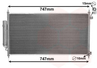 Kondensor, klimatanläggning 25005233 International Radiators