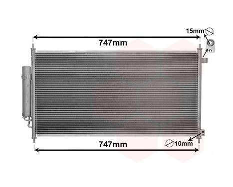 Kondensor, klimatanläggning 25005233 International Radiators