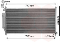 Kondensor, klimatanläggning 25005234 International Radiators