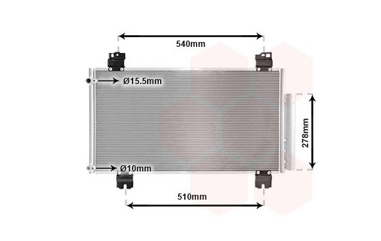 Kondensor, klimatanläggning 25005236 International Radiators