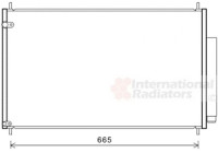 Kondensor, klimatanläggning 25005279 International Radiators