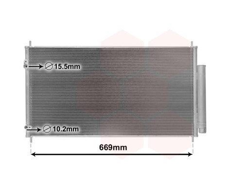 Kondensor, klimatanläggning 25005290 International Radiators