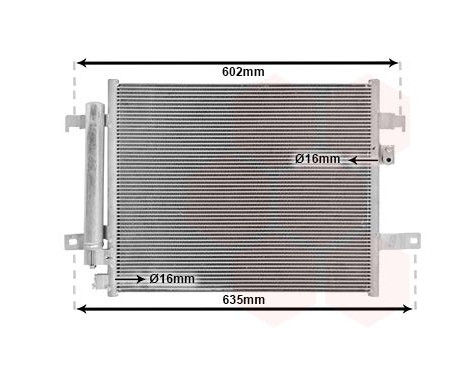 Kondensor, klimatanläggning 27005294 International Radiators