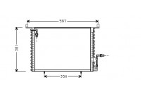 Kondensor, klimatanläggning 30005194 International Radiators