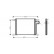 Kondensor, klimatanläggning 30005220 International Radiators