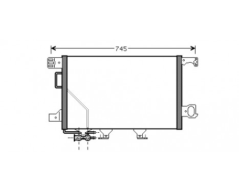 Kondensor, klimatanläggning 30005360 International Radiators