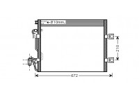 Kondensor, klimatanläggning 30005392 International Radiators