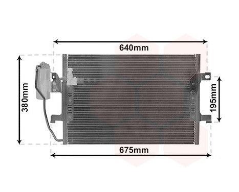 Kondensor, klimatanläggning 30015289 International Radiators